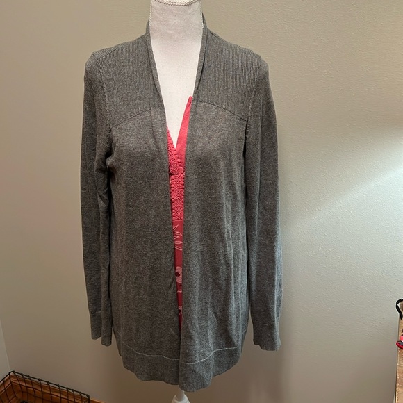 Ann Taylor LOFT Gray Cardigan Sweater - Medium - Picture 1 of 5